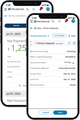Payroll Software Mobile Screenshot